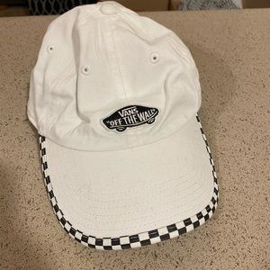 White n black hat